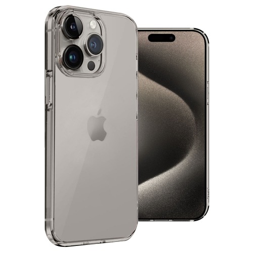 아이폰15 프로 맥스 케이스 변색없는 투명 케이스 어센틱 슬림 플러스