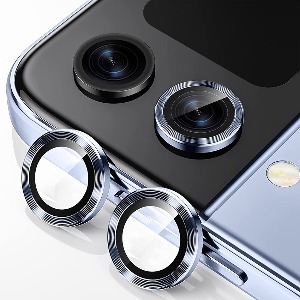 갤럭시 Z플립4 카메라 렌즈 메탈 링 강화유리 보호필름 제트플립4