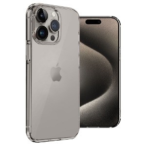 아이폰15 프로 맥스 케이스 변색없는 투명 케이스 어센틱 슬림 플러스